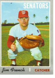 1970 Topps Baseball Cards      617     Jim French